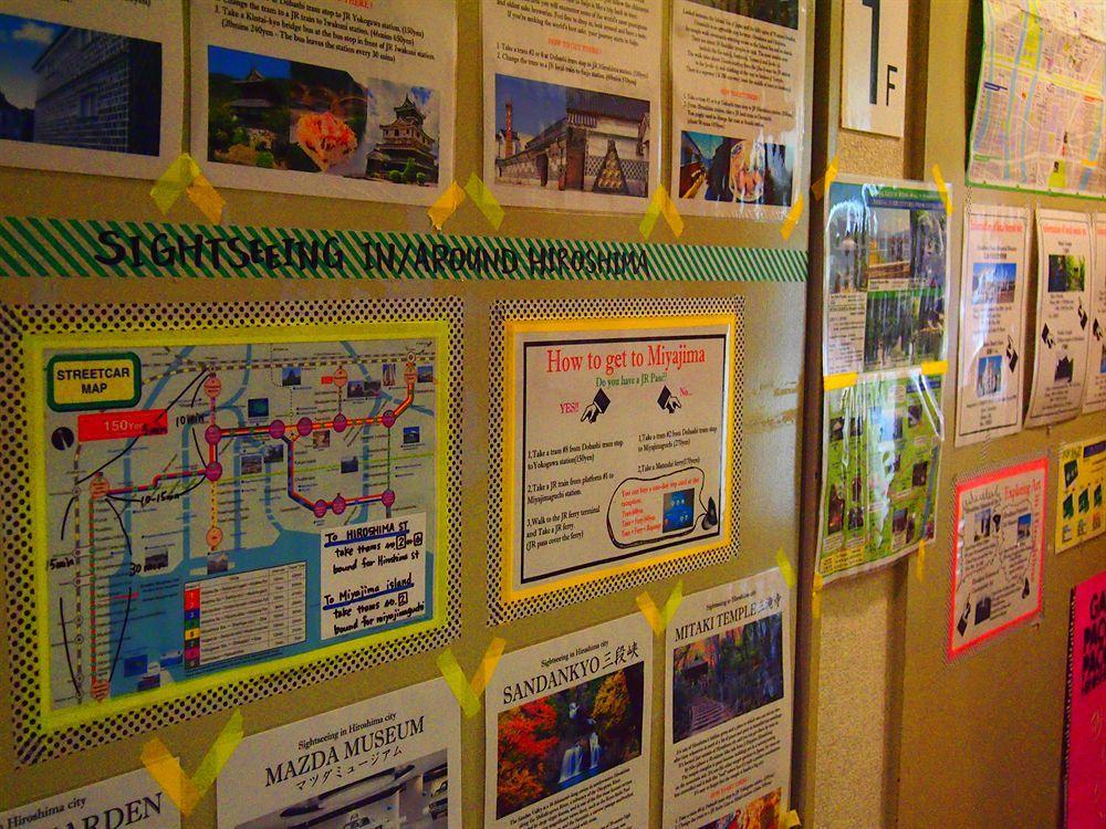 J-Hoppers Hiroshima Guesthouse Eksteriør billede